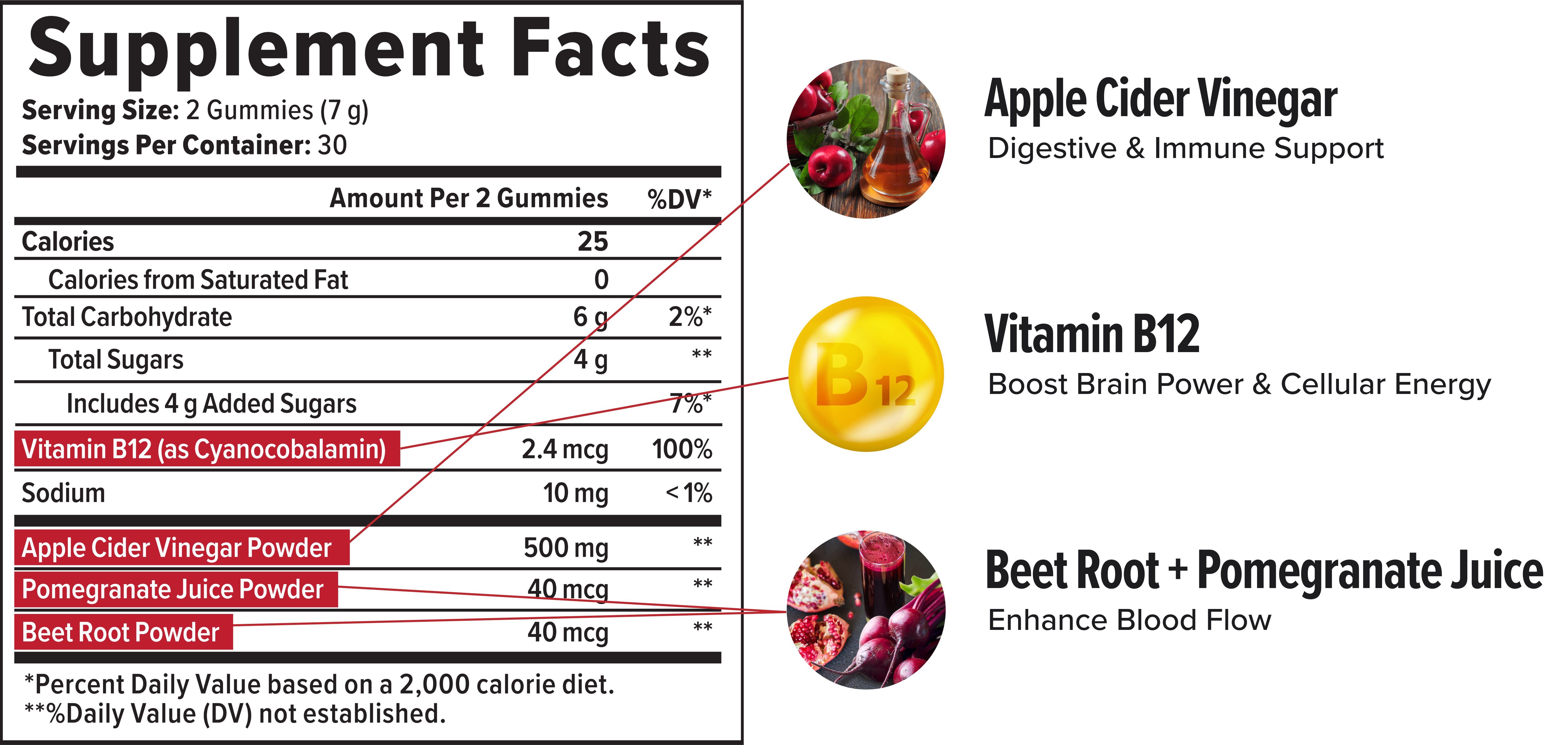 ACV Gummy facts