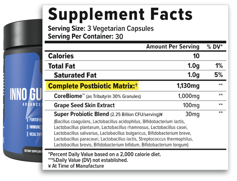 Protect Supplement Facts