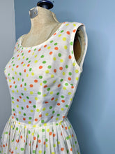 Load image into Gallery viewer, Vintage 50s Polka Dot Dress &amp; Jacket Set, Made by L&#39;aiglon
