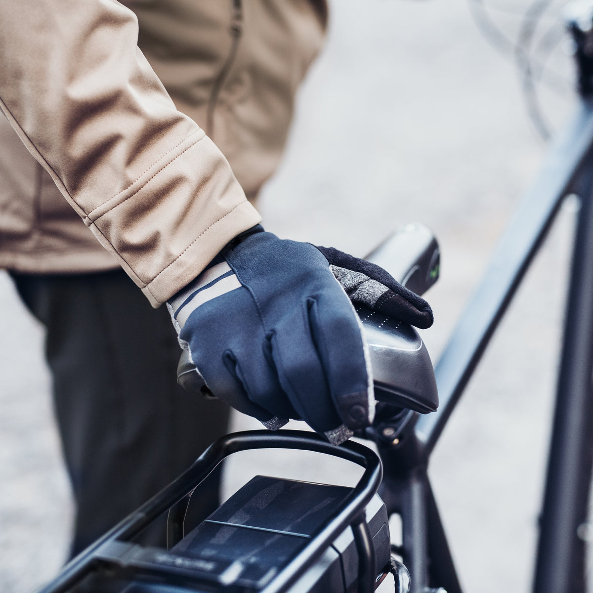 storing electric bike outside