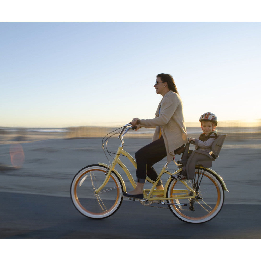 women's cruiser bike with baby seat