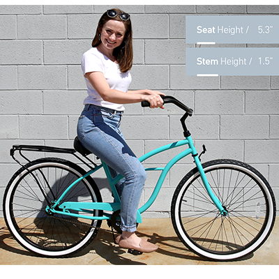 bike size for women's height inches