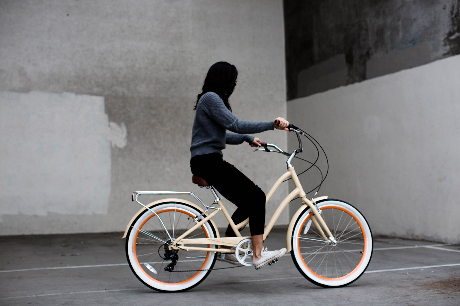 cruiser bike with hand brakes