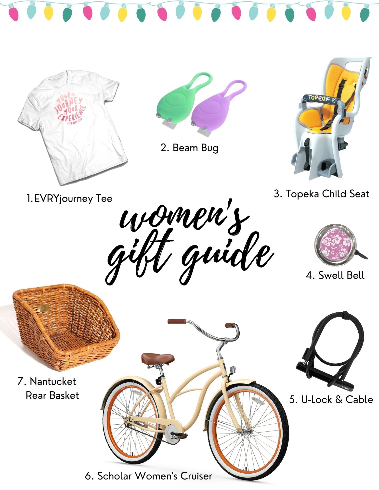 bicycle accessories for women