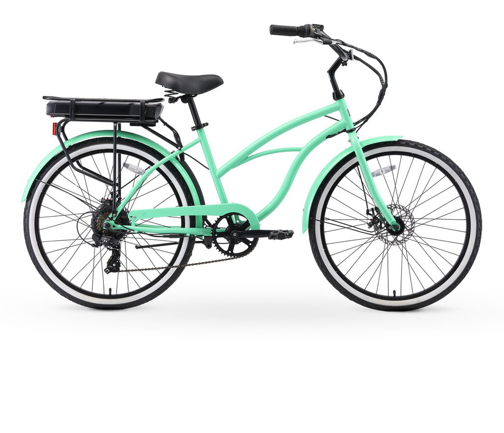 beach cruiser electric bike