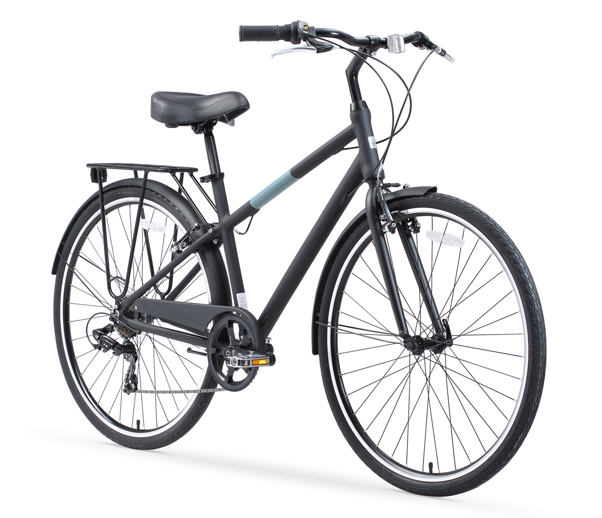 sixthreezero reach your destination women's 7 speed hybrid bicycle