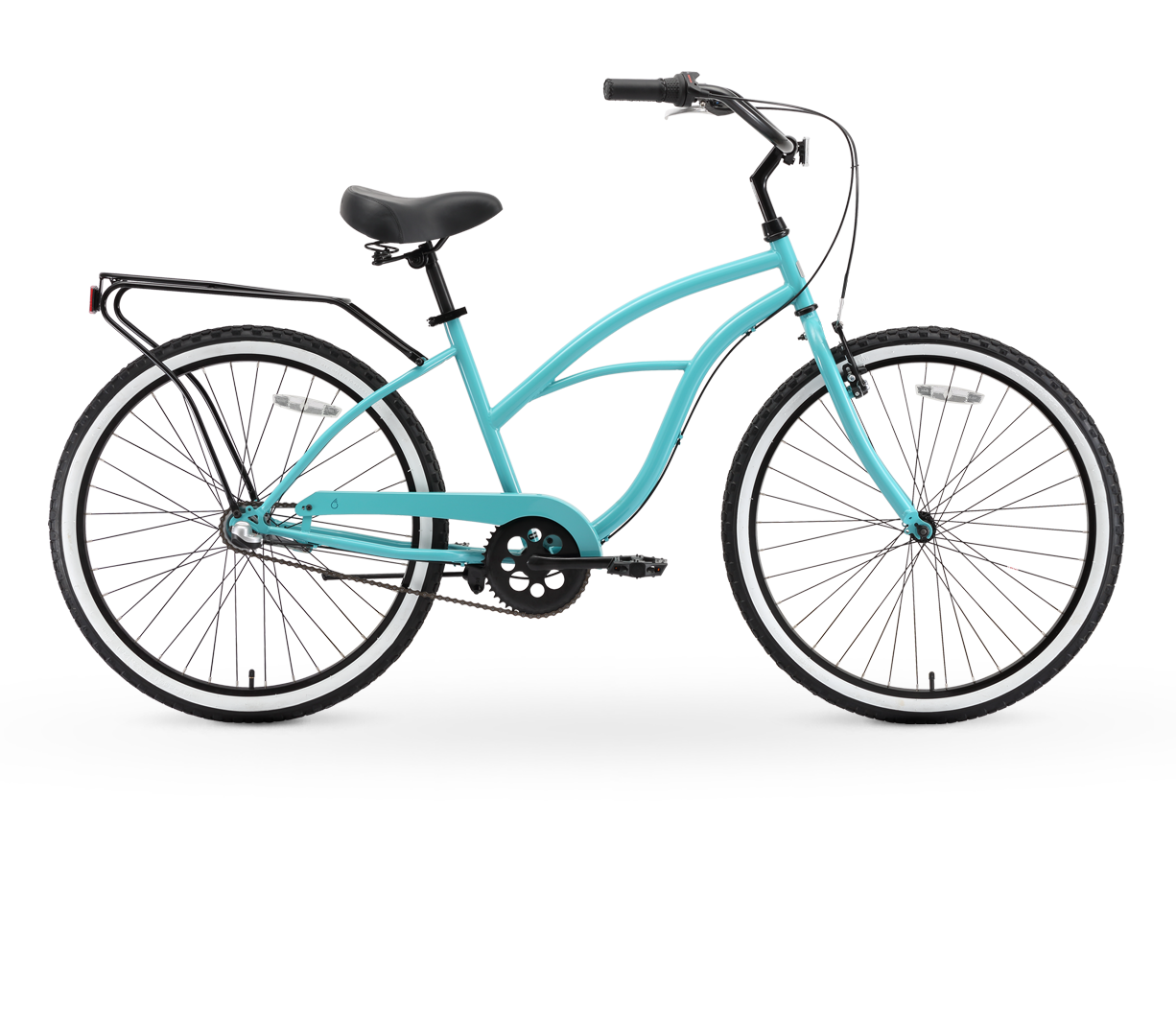 sixthreezero classic edition 3 speed women's beach cruiser bike