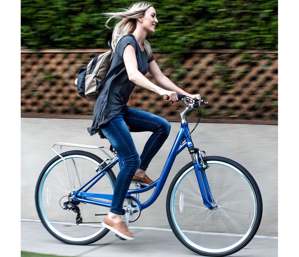 comfortable women's bicycle