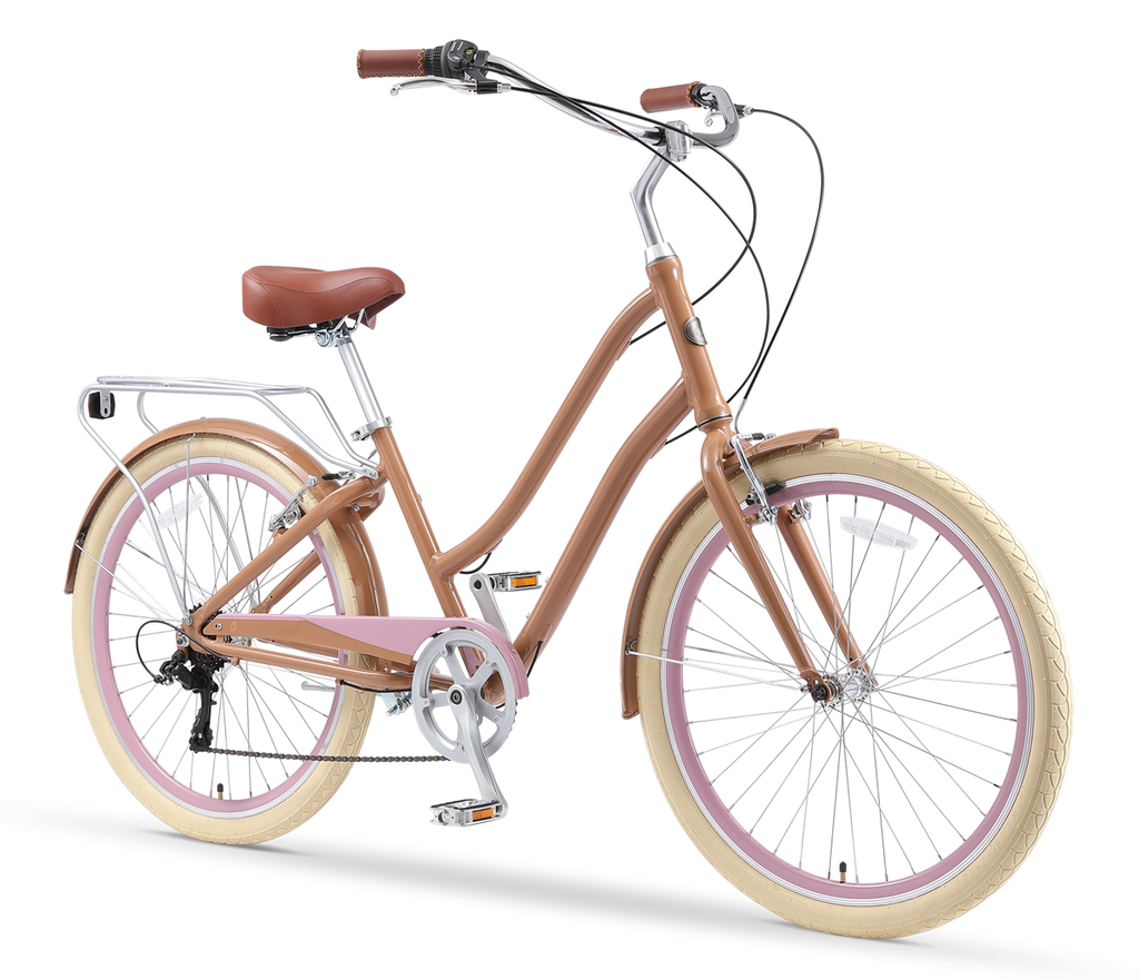 sixthreezero 7 speed women's hybrid comfort bike