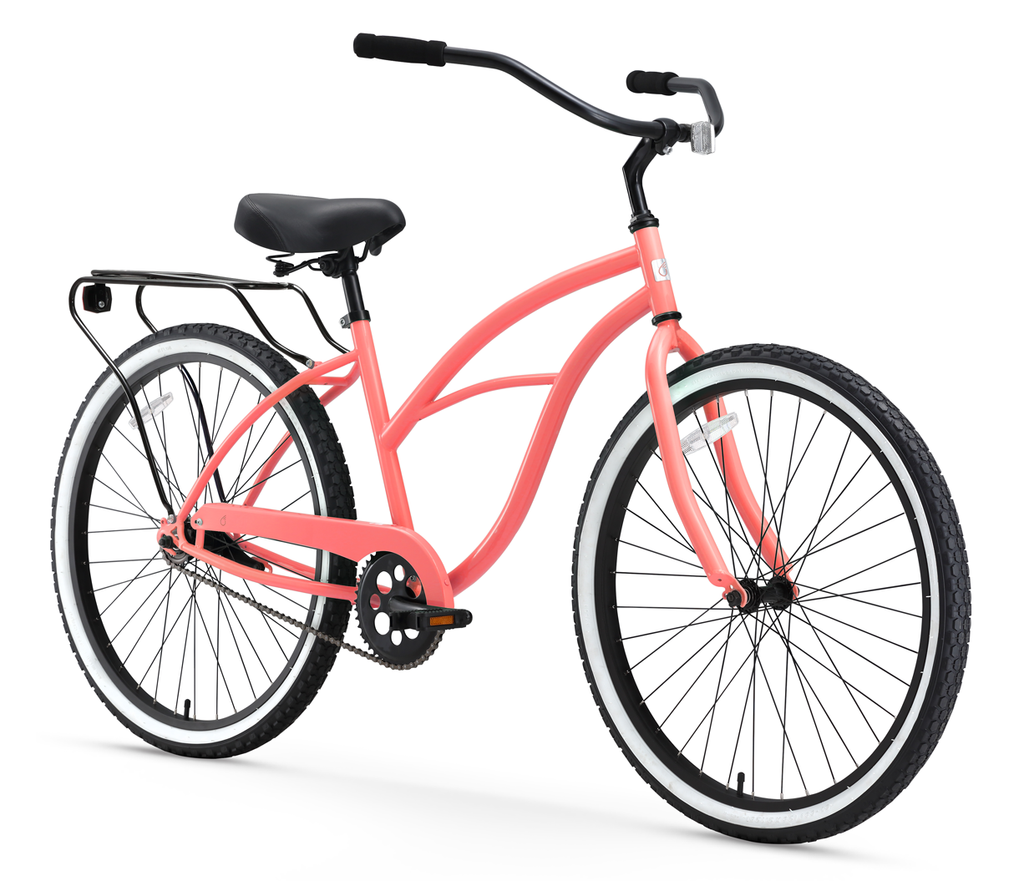 women's cruiser bike with baby seat