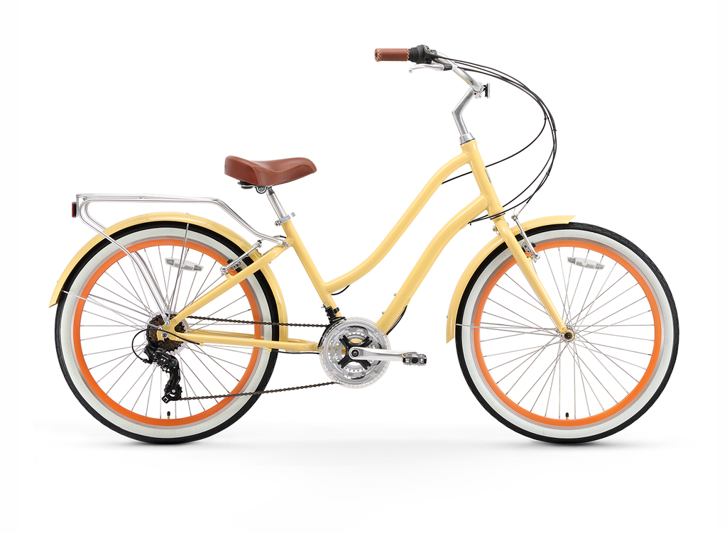 womens hybrid bike 26