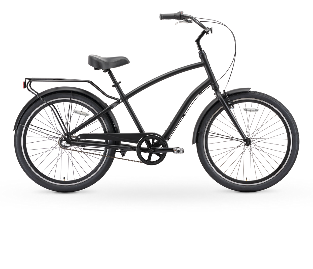 3 speed hybrid bike