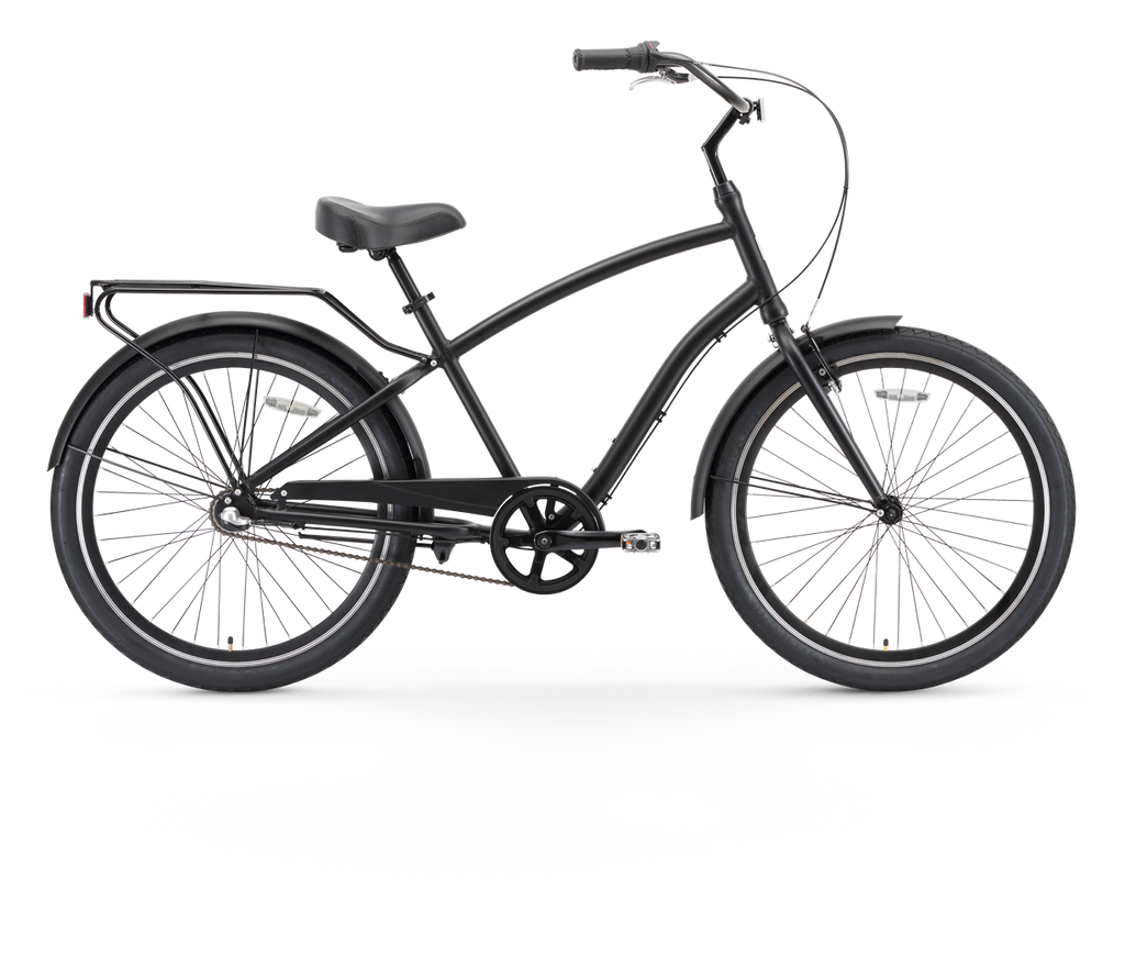 3 speed men's cruiser bike