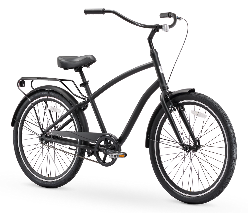 sixthreezero men's evryjourney hybrid cruiser bicycle