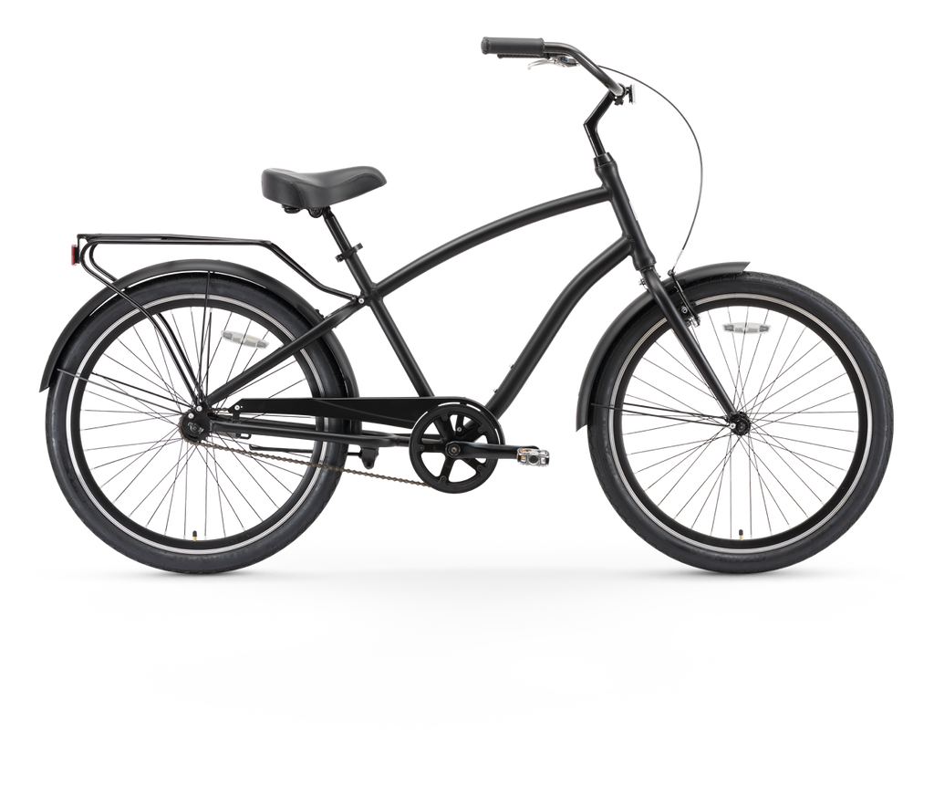 sixthreezero evryjourney men's single speed hybrid cruiser bicycle