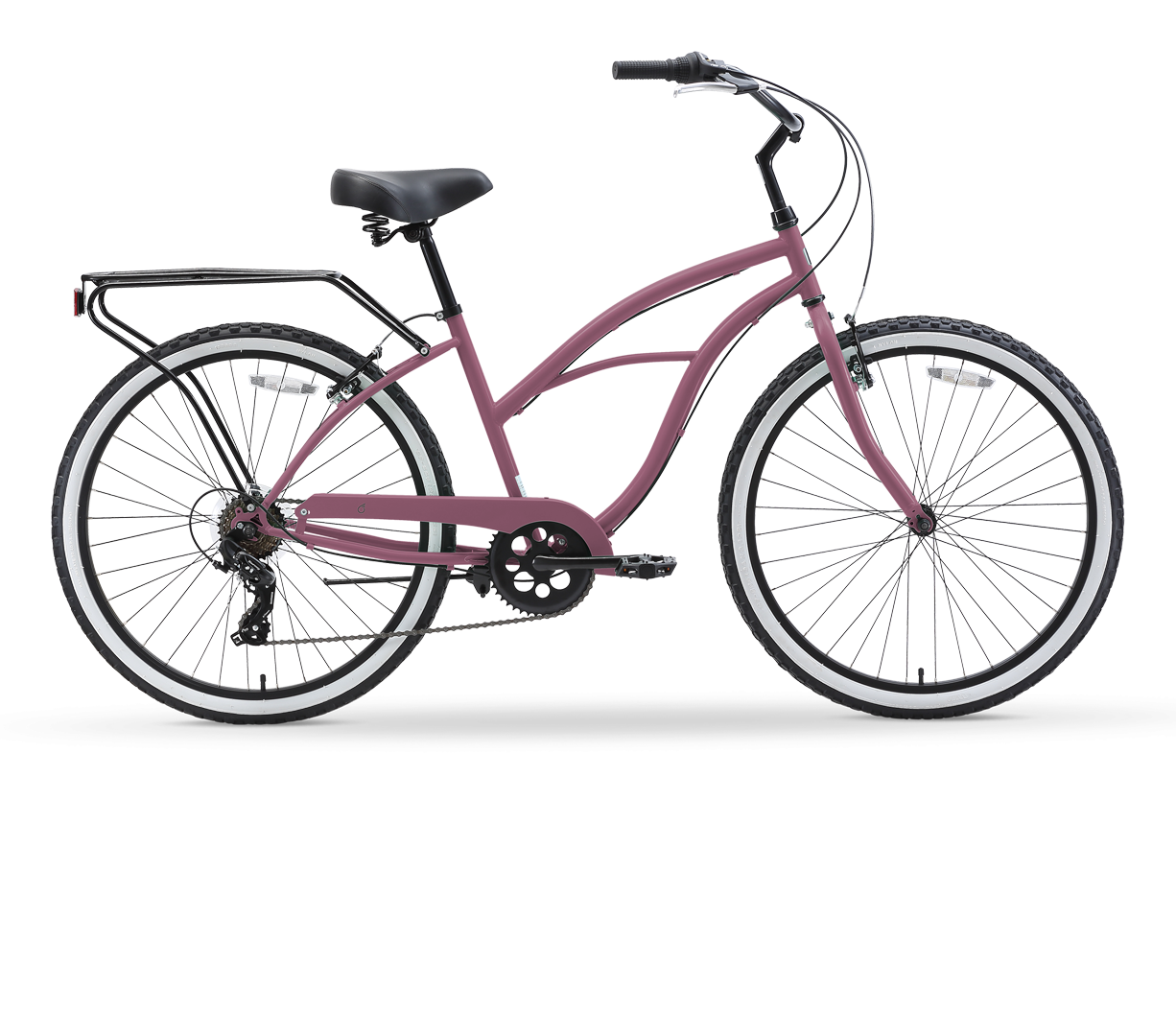 sixthreezero 26 inch 3 speed women's beach cruiser bicycle breathe