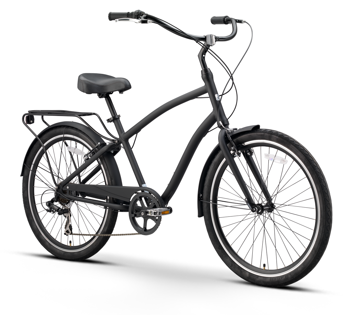 sixthreezero men's every journey hybrid cruiser bicycle