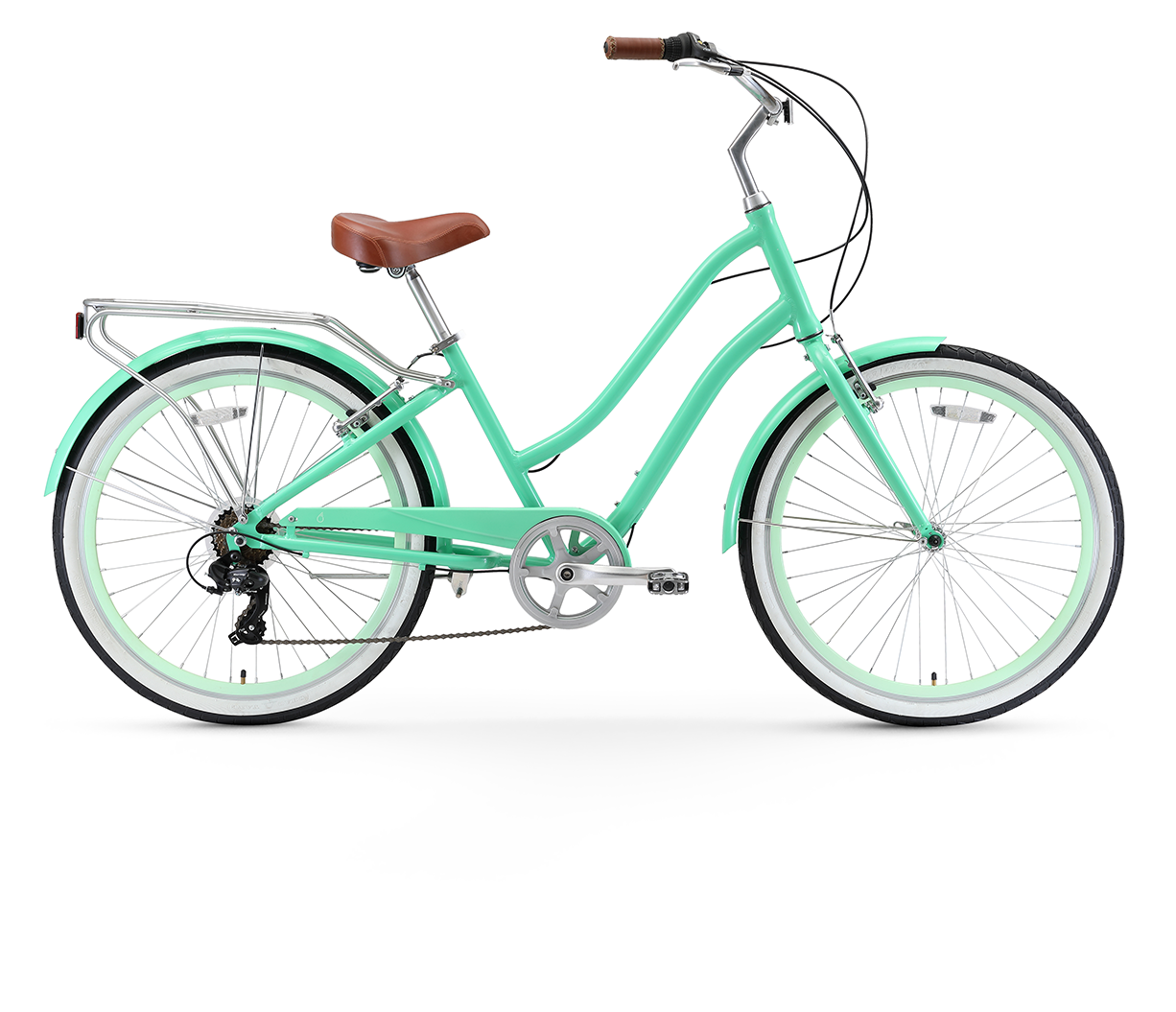 sixthreezero women's 7 speed 26 inch bicycle