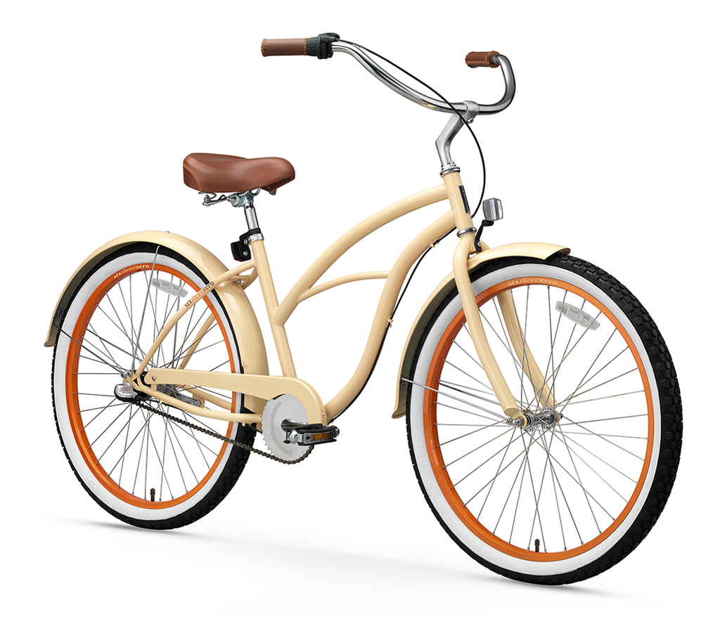 sixthreezero women's 3 speed beach cruiser