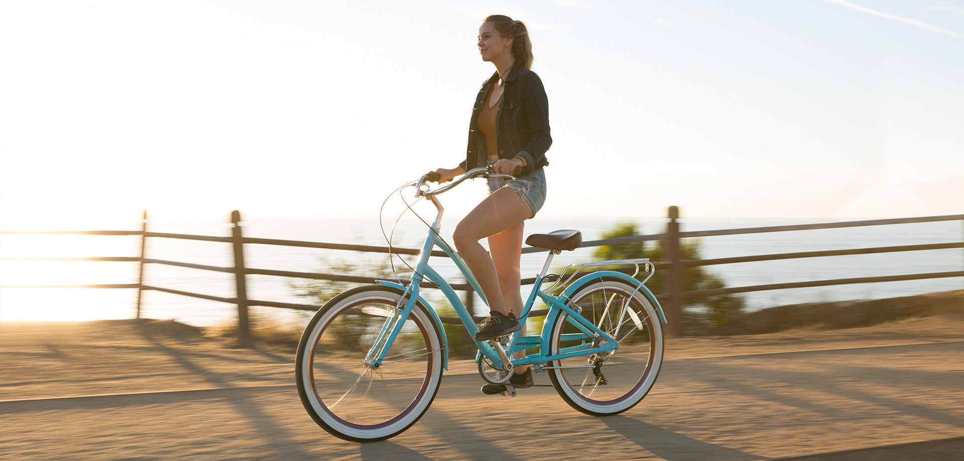sixthreezero reach your destination women's 7 speed hybrid bicycle