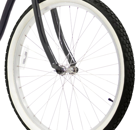 26 inch single speed wheel