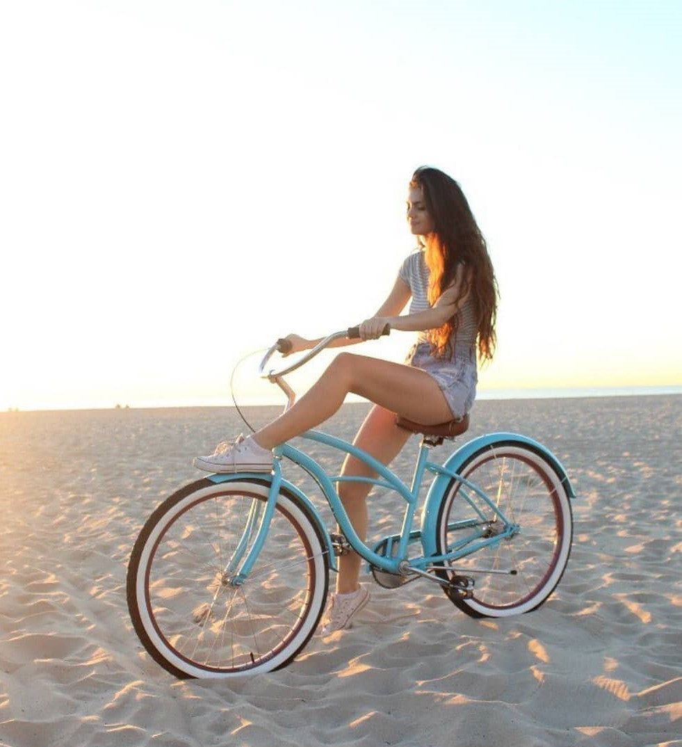 sixthreezero 26 inch 3 speed women's beach cruiser bicycle breathe