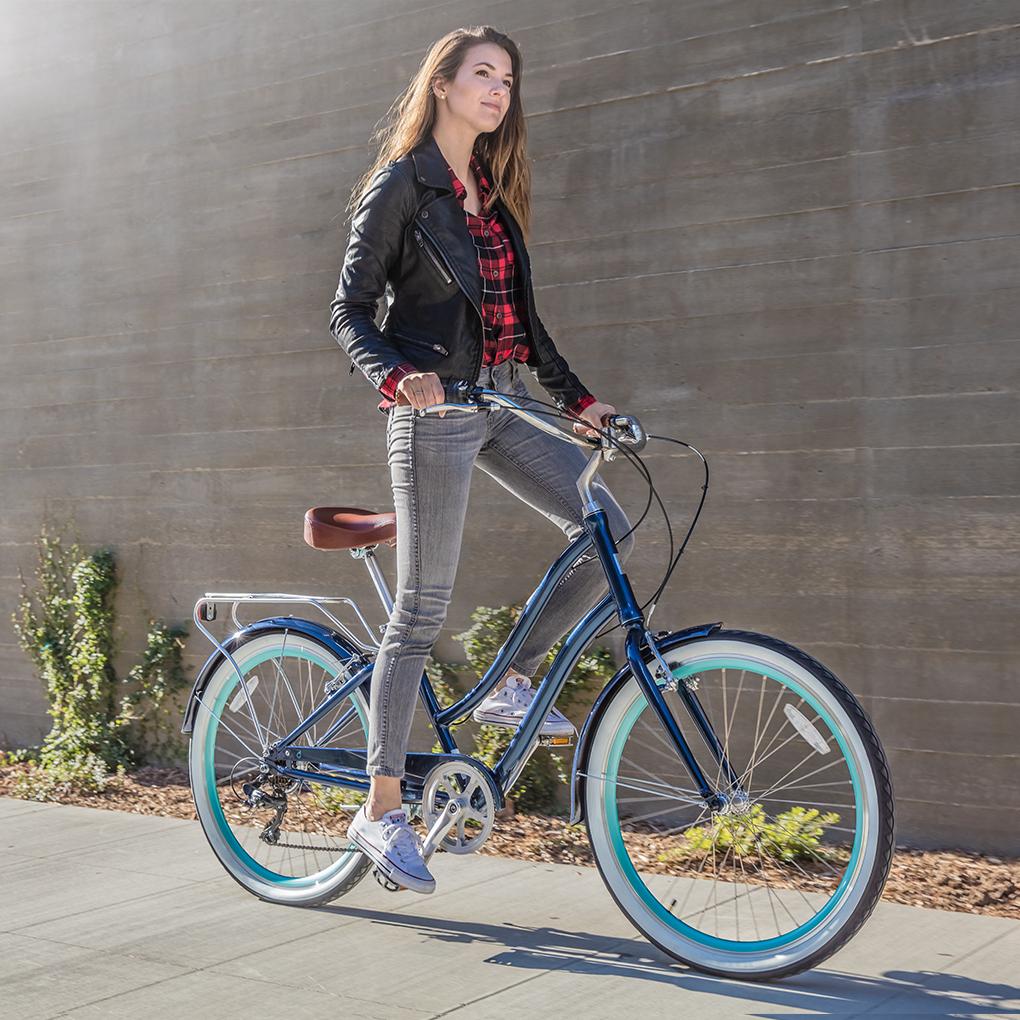 24 inch women's hybrid bike