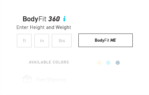 Look for our Body Fit 360 form