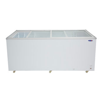 freezer chest glass top