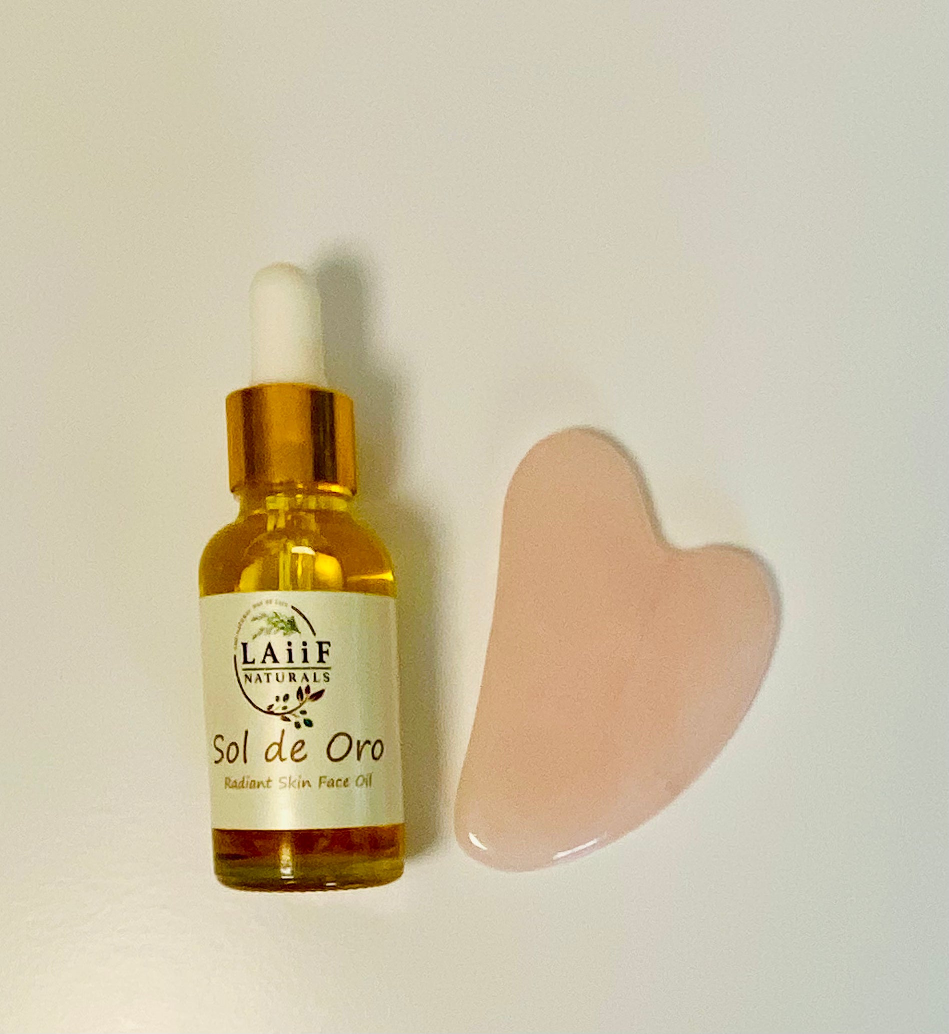 Rose Quartz Gua Sha Starter Kit