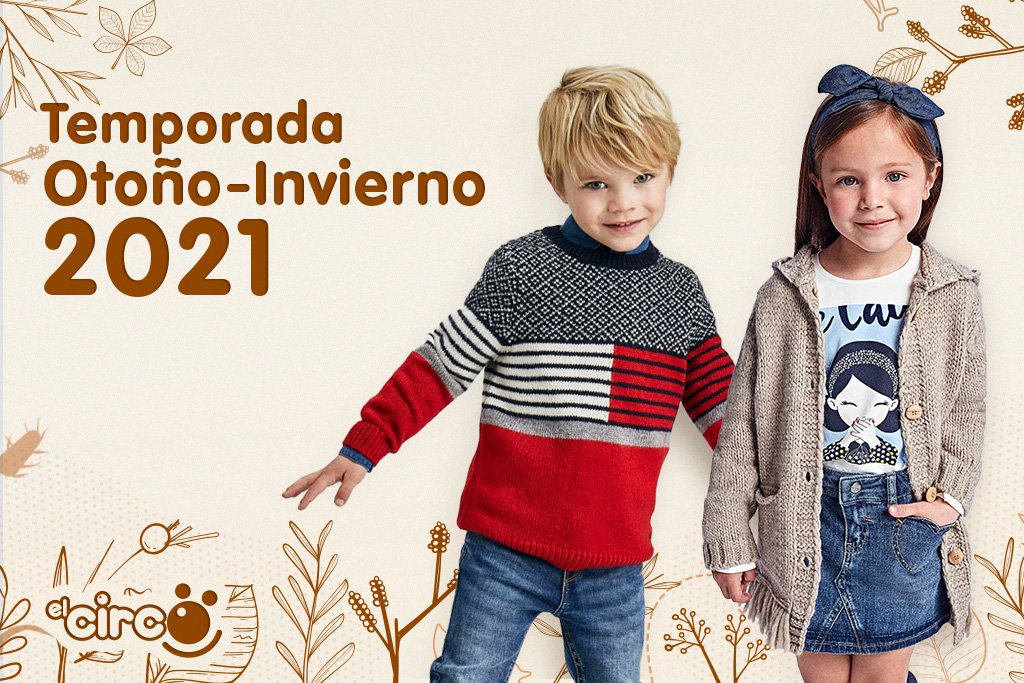 Colección ropa infantil temporada otoño invierno 2021