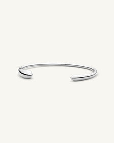 Tear Drop Bangle Polished  Waldor & Co. Bracelets – WALDOR & CO.