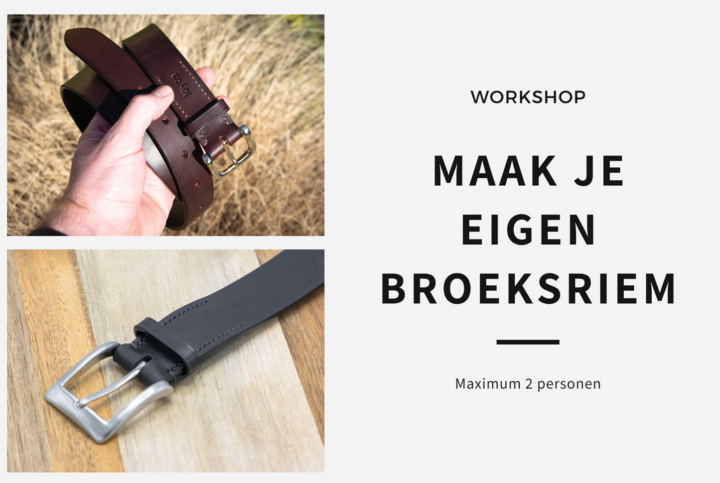 Leatherworking workshop: Make your own Belt