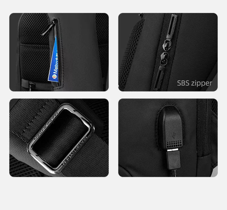 secret anti-theft pocket usb port 2023