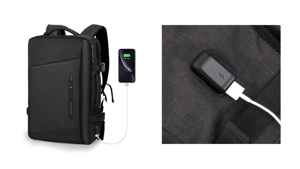 rucsac laptop cu USB