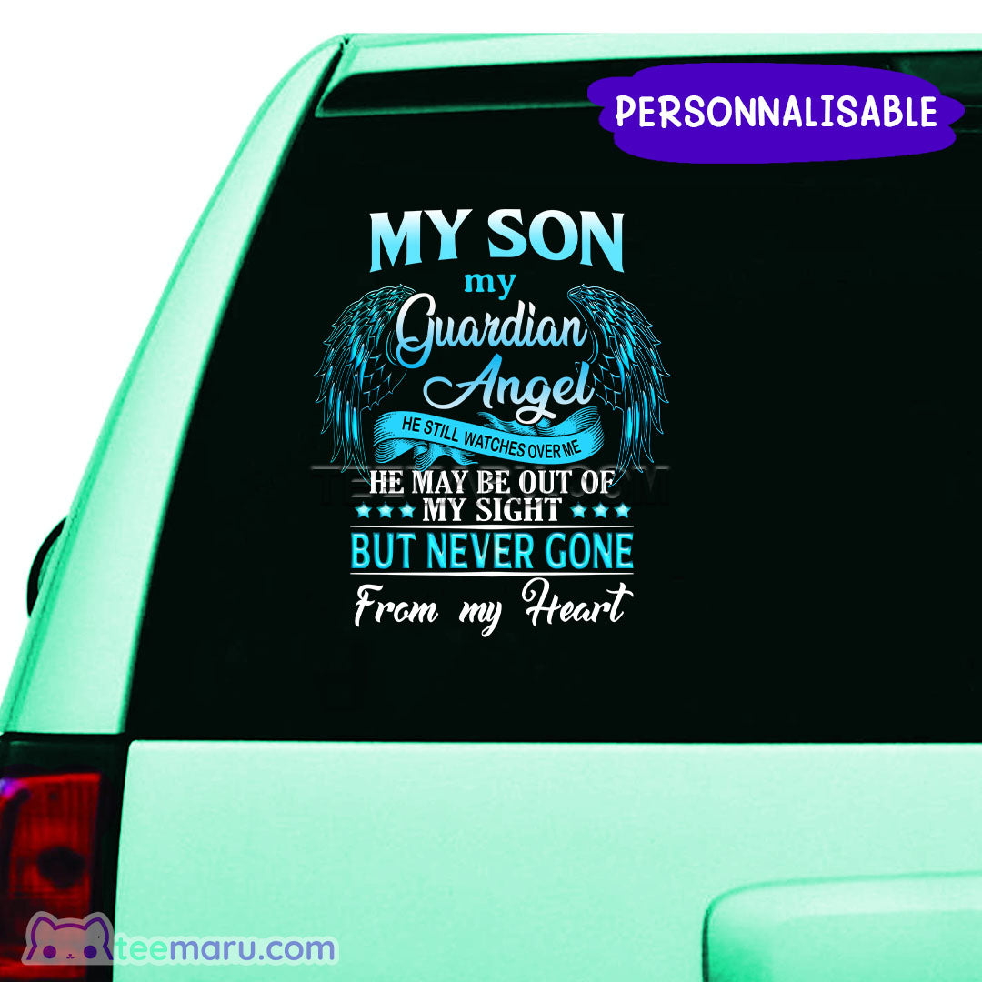 Personalized I Can No Longer See You With My Eyes Memorial Decal