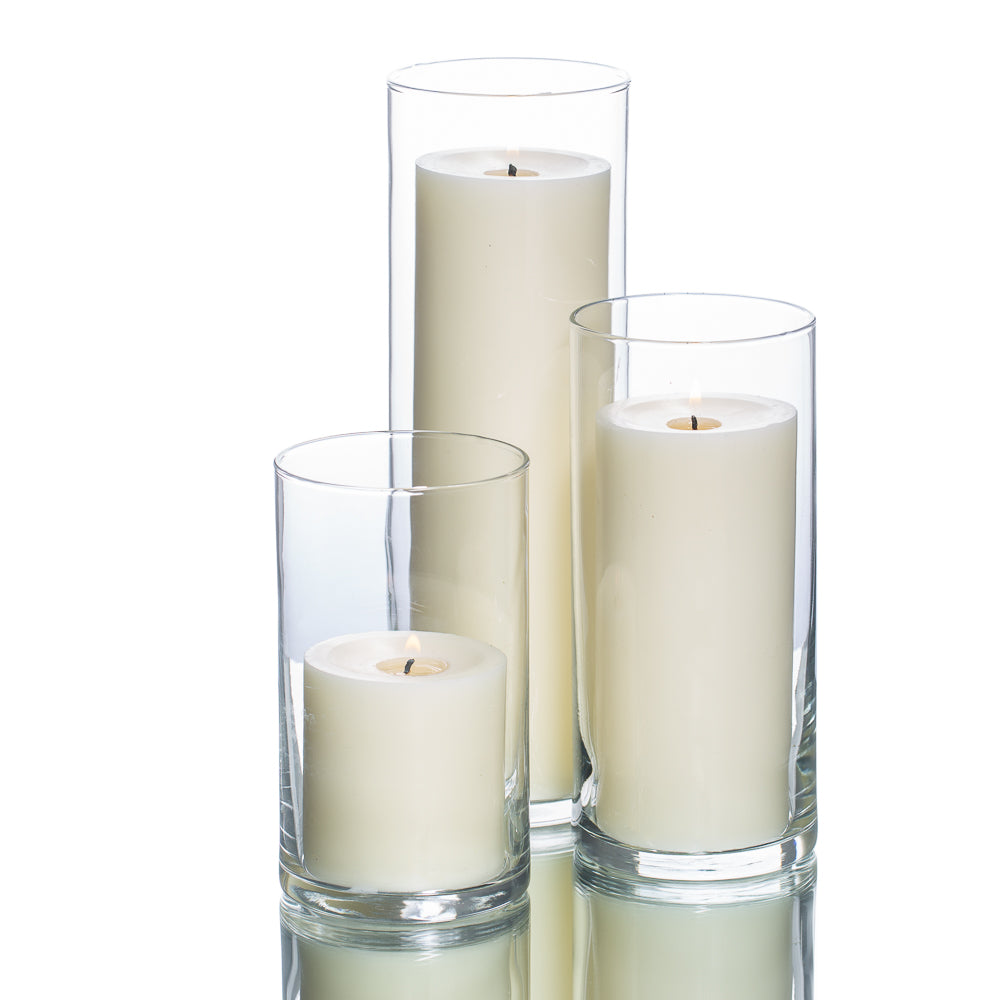 cylinder candle holders