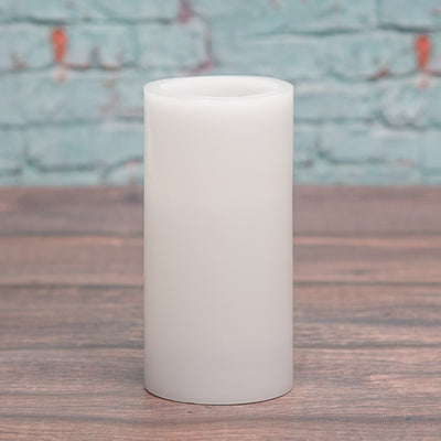 richland flameless led pillar candle 3 x6 white