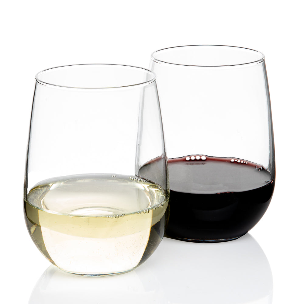 Stemless Wine Glasses - Set of 6