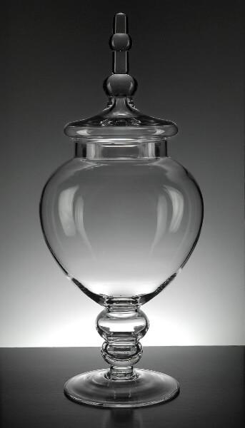 18 TALL Glass Apothecary Jar (1 Pc) – LACrafts