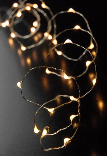 100 Indoor Mini String Lights 40 Feet White Cord - Save-On-Crafts