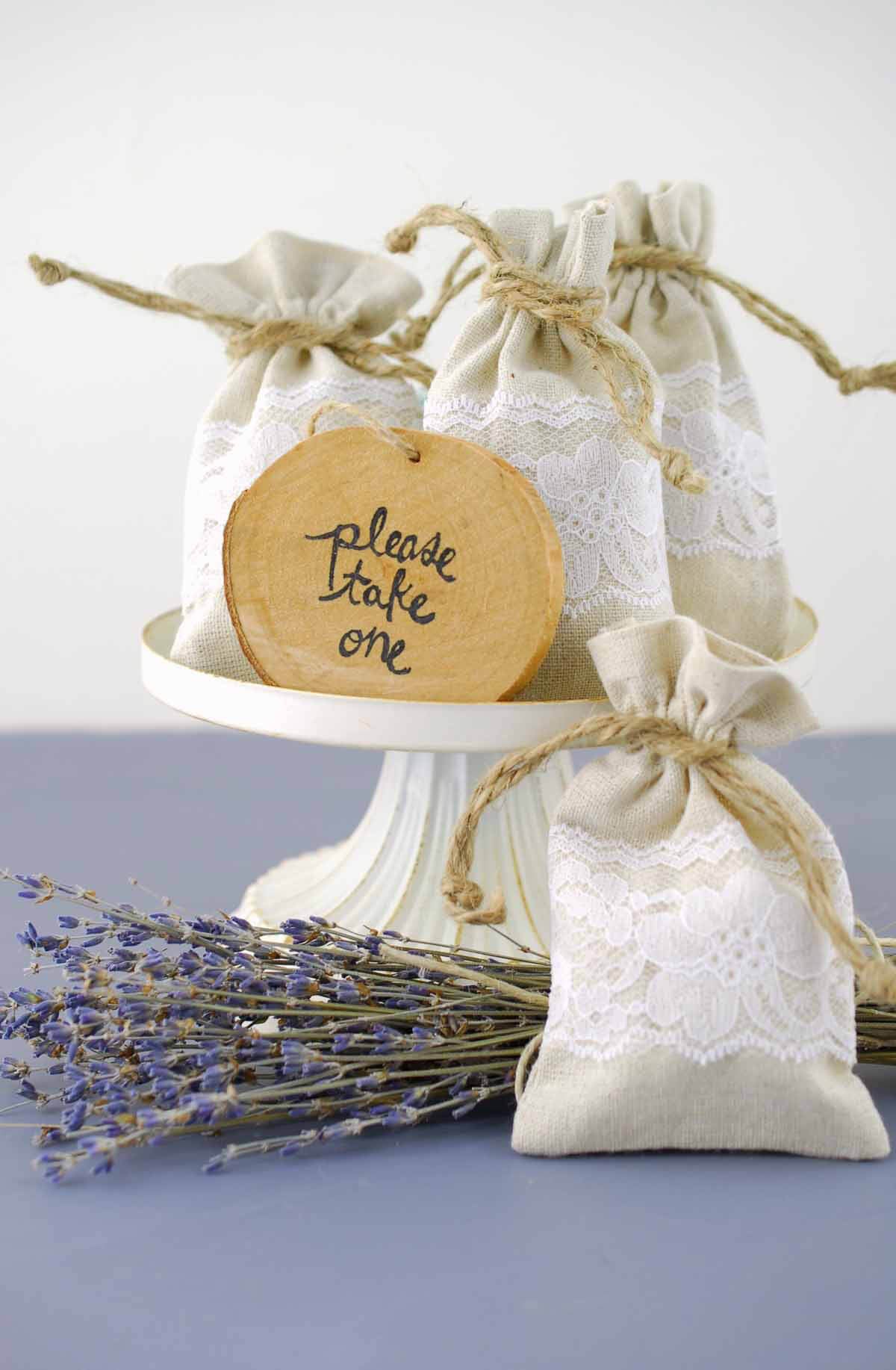 wedding favor bags