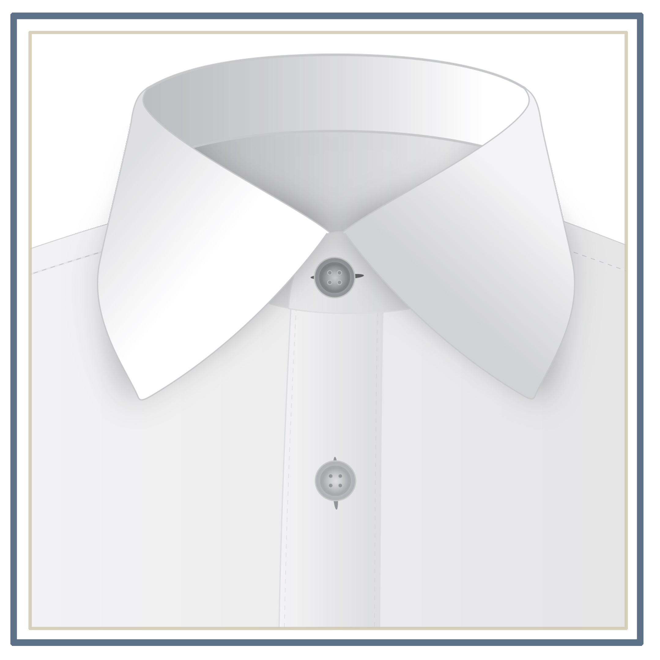 The Curved PR Collar | The Custom Shop Clothiers