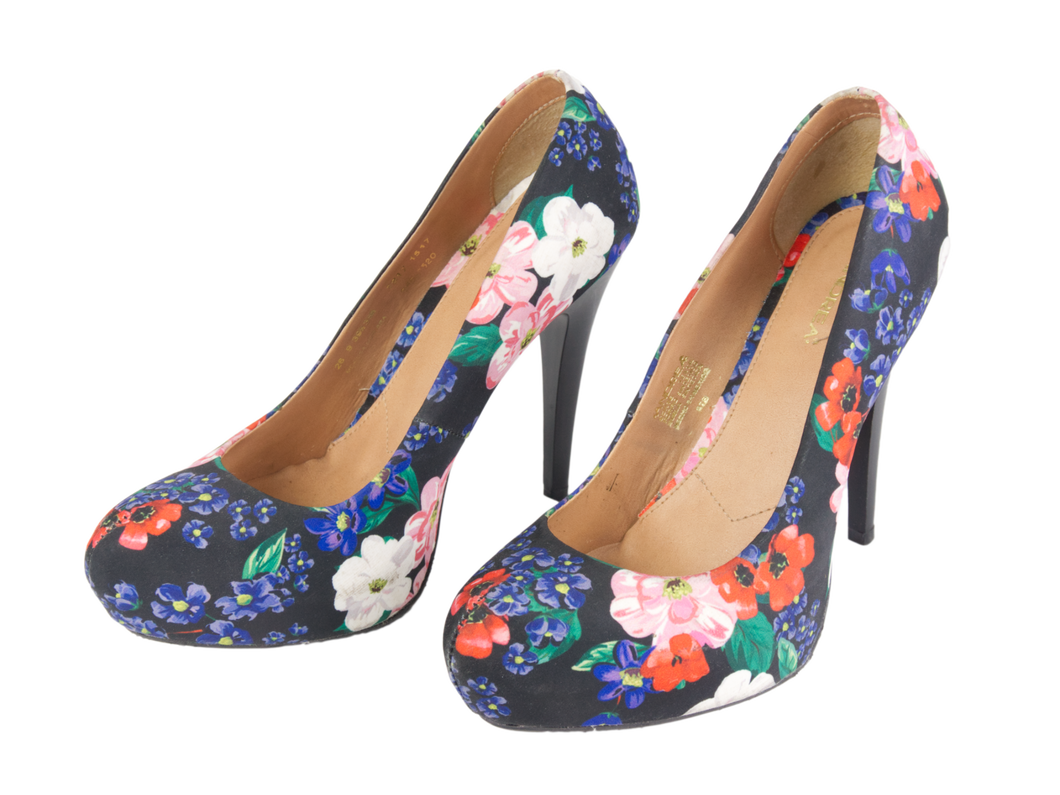 Tacones print flores – Permuta