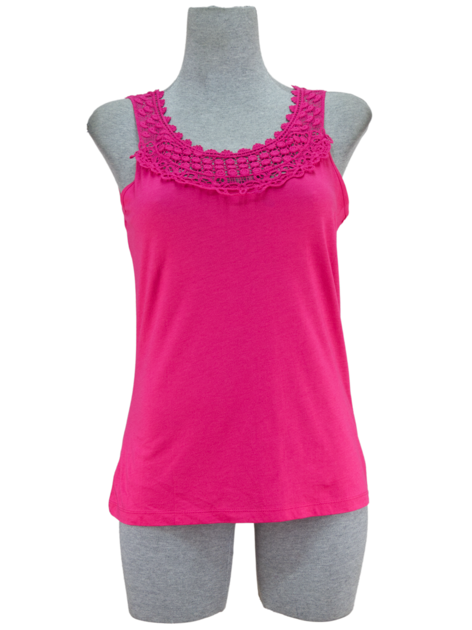 Blusa rosa crochet - Segunda Mano - Trucco – Permuta