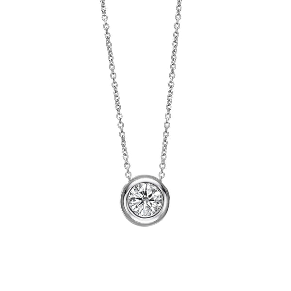 Mountz Collection Diamond Flower Pendant Necklace in 14K Yellow