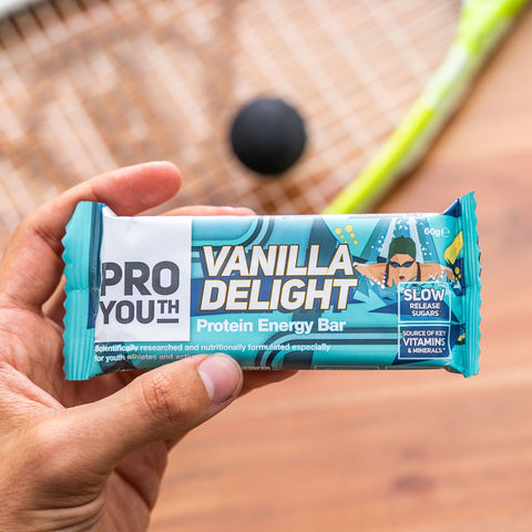 proyouth vanilla delight nutritional performance bar