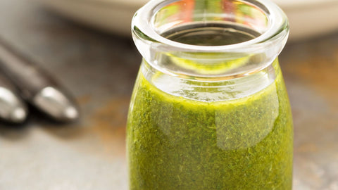 Algi spirulina salad dressing