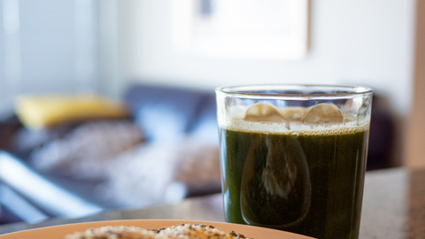 Algi spirulina ginger turmeric health shot