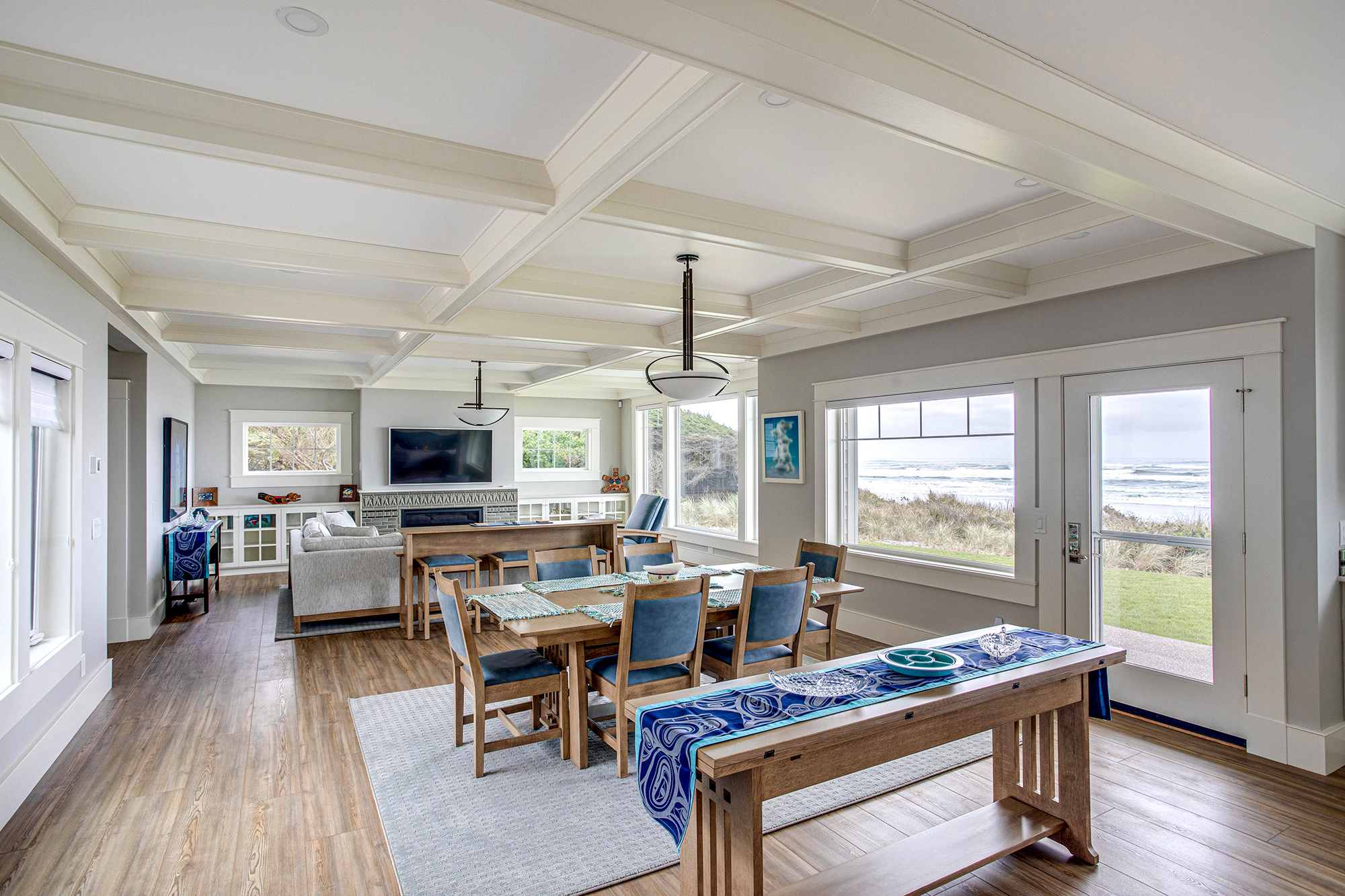 Coastal Craftsman Kitchen